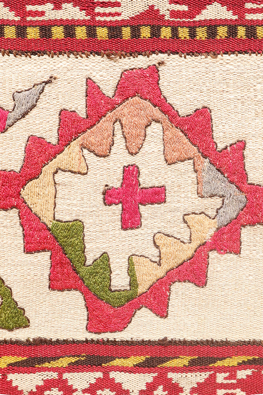 Gajeri or ghudjeri Lakai antiguo, Uzbekistán. 214x143 cms - Imagen 4