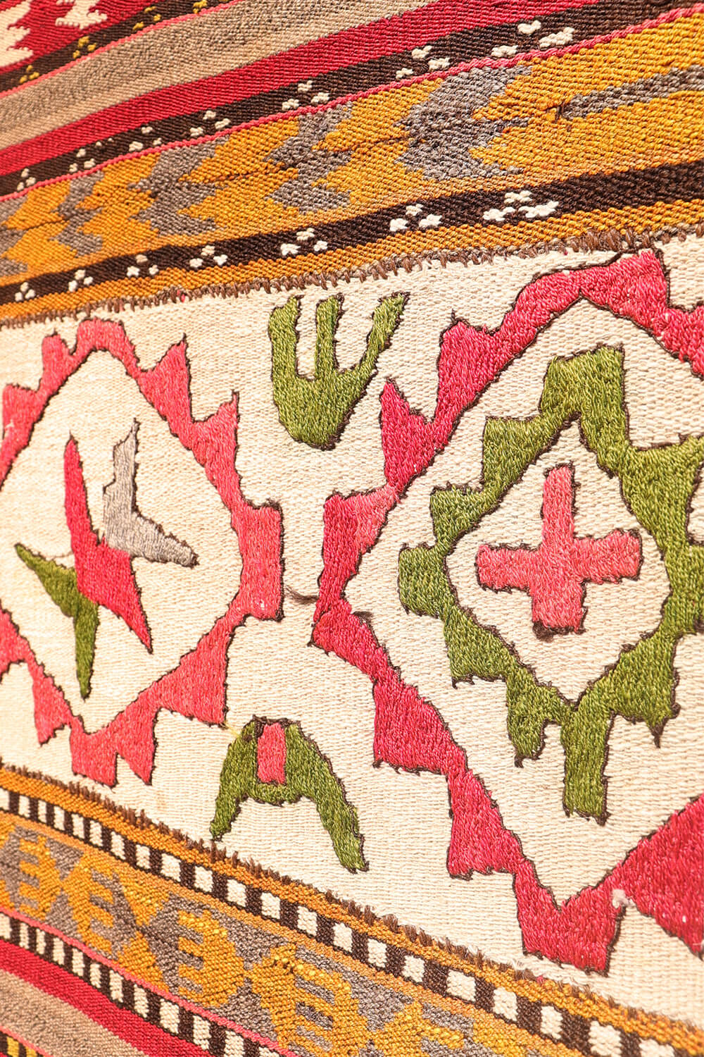 Gajeri or ghudjeri Lakai antiguo, Uzbekistán. 214x143 cms - Imagen 7