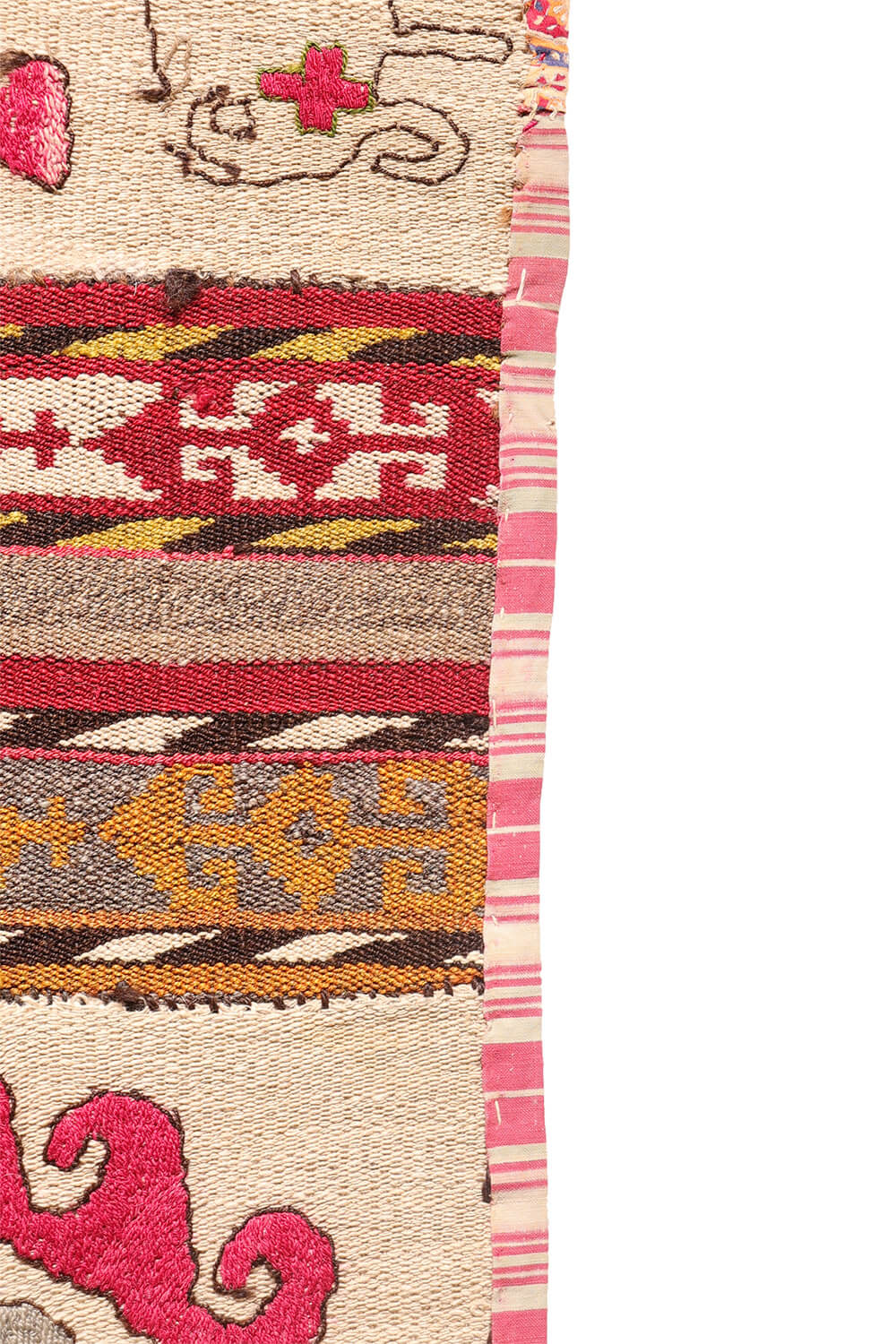 Gajeri or ghudjeri Lakai antiguo, Uzbekistán. 214x143 cms - Imagen 9