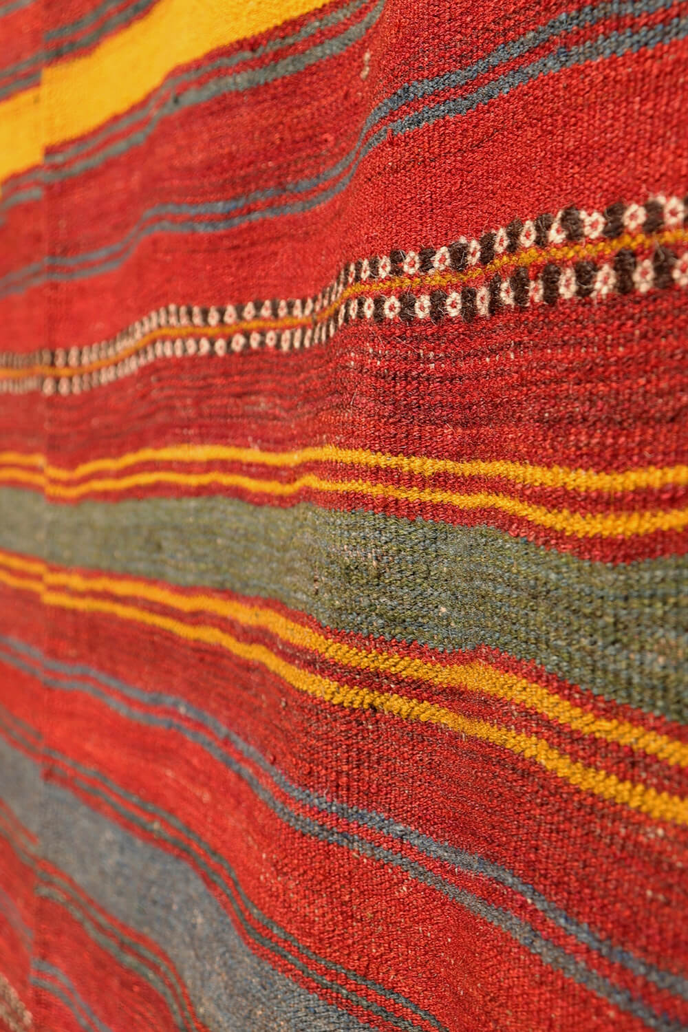 Antique Uzbek kilim from Afghanistan. 210x170 cms - Image 6