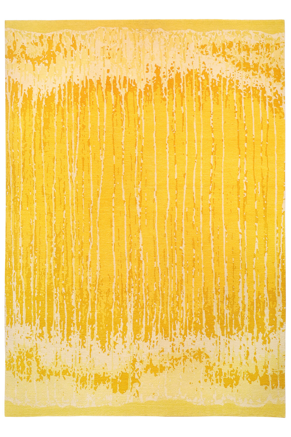 "Yellow Zurriola" rug from Nepal. 240x170 cms - Image 4