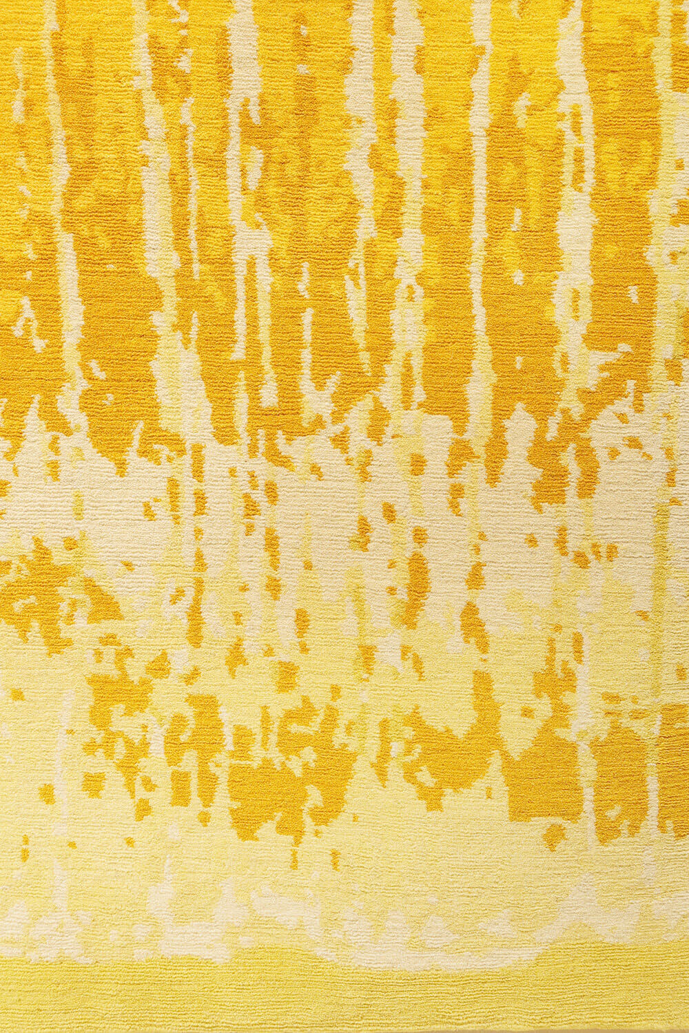 "Yellow Zurriola" rug from Nepal. 240x170 cms - Image 6