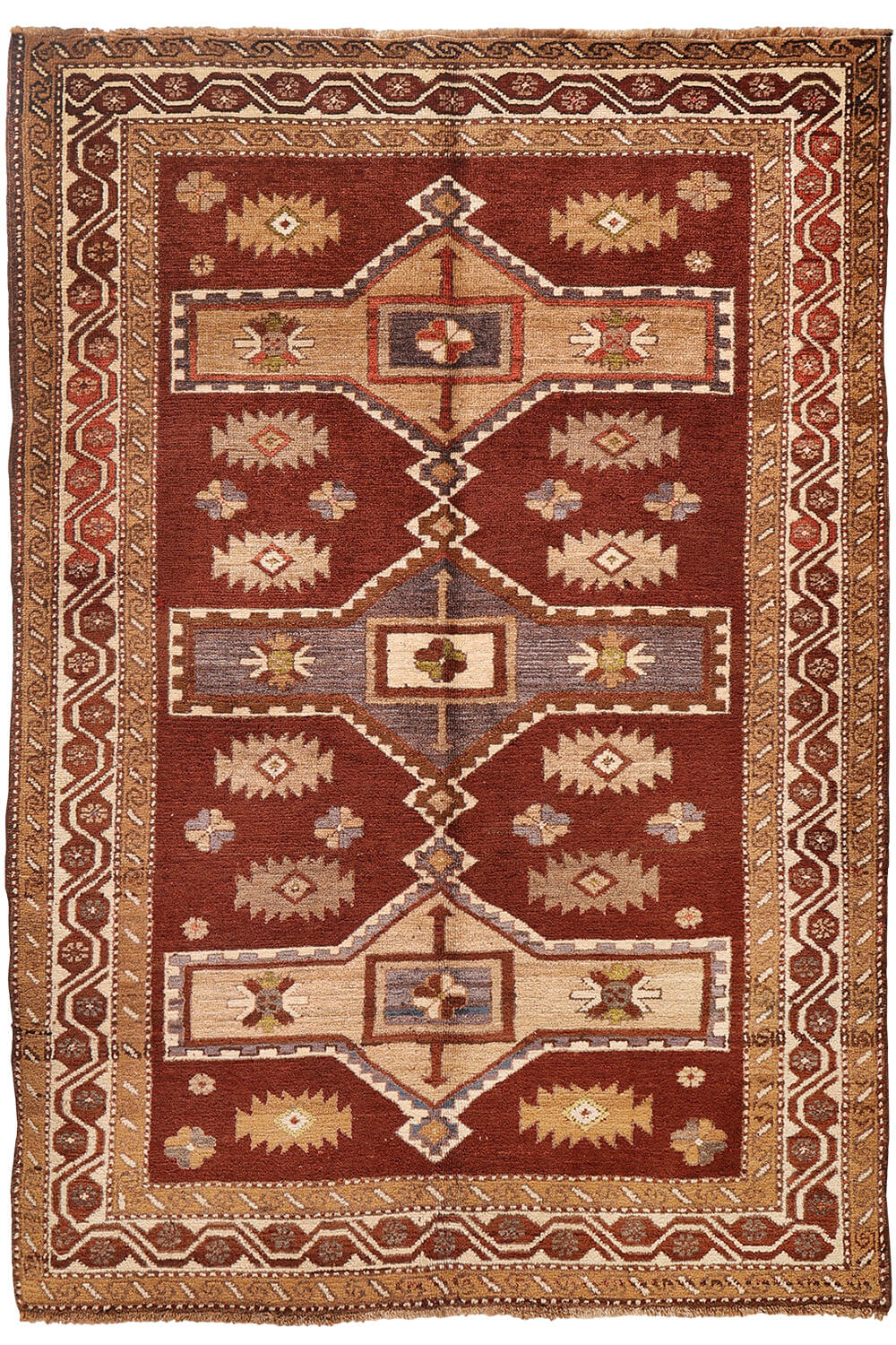 Semi-antique Kars rug from Turkey. 199x138 cms - Image 2