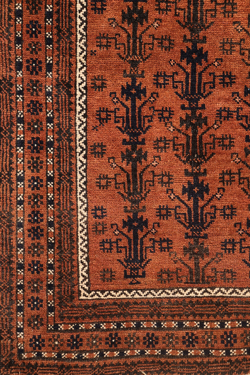 Antique Baluch rug from Sistan, Afghanistan. 188x123 cms - Image 4