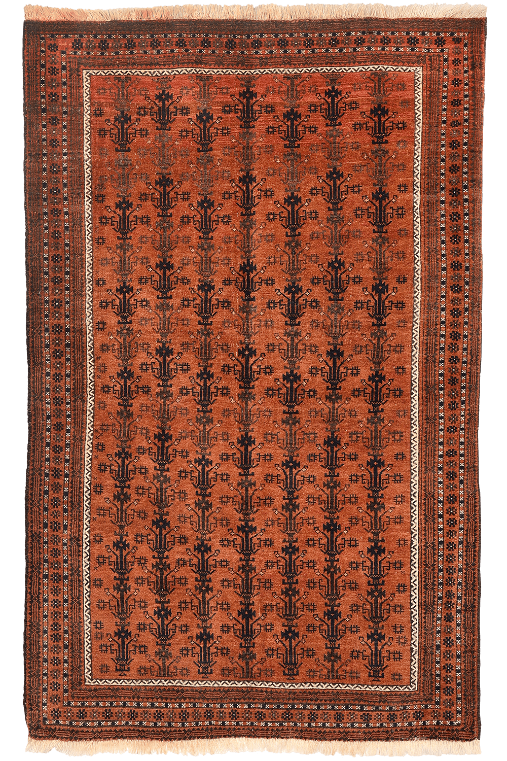 Antique Baluch rug from Sistan, Afghanistan. 188x123 cms - Image 11