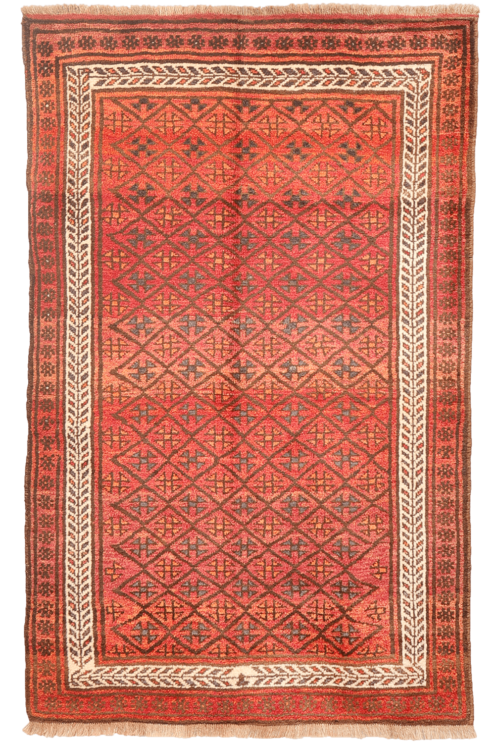 Semi-antique Baluch rug from Afghanistan. 195x125 cms - Image 11