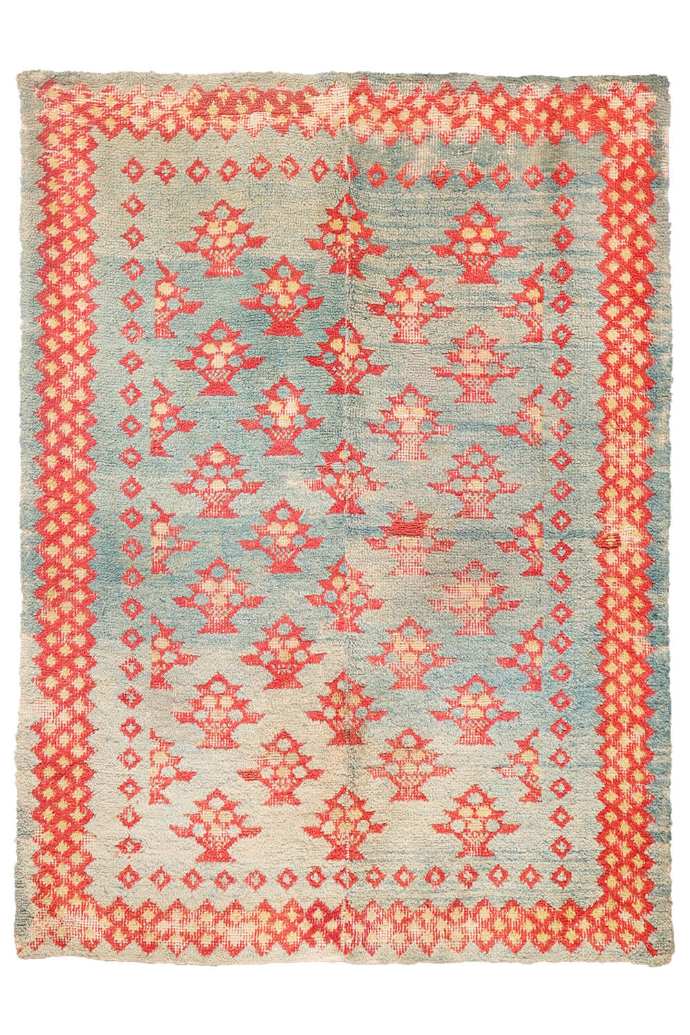 Antique Alpujarra rug from Granada, Spain. 217x164 cms - Image 2