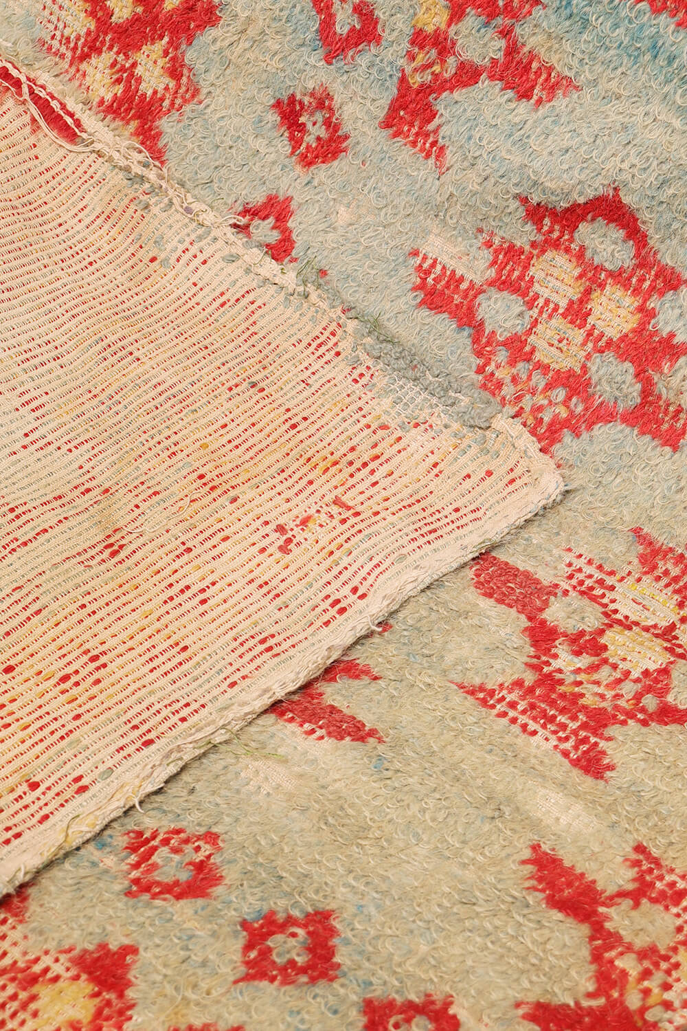 Antique Alpujarra rug from Granada, Spain. 217x164 cms - Image 9