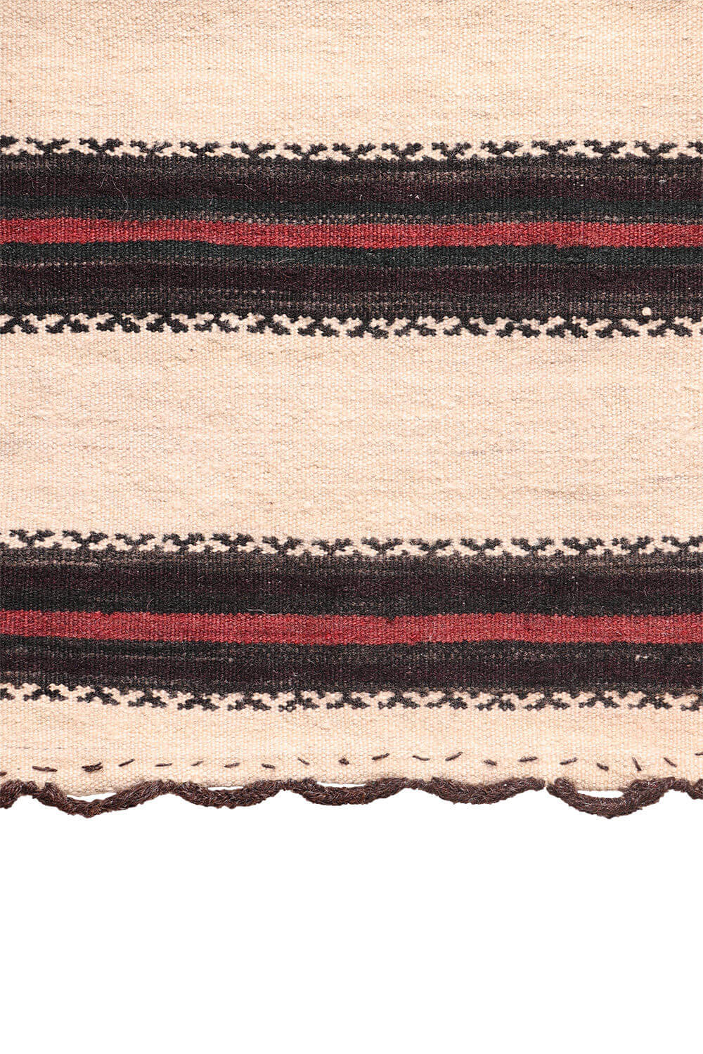 Kilim de pasillo Baluch semi antiguo, Irán. 157x48 cms - Imagen 8