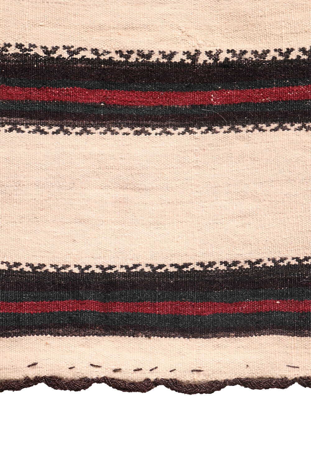Kilim de pasillo Baluch semi antiguo, Irán. 170x46 cms - Imagen 9