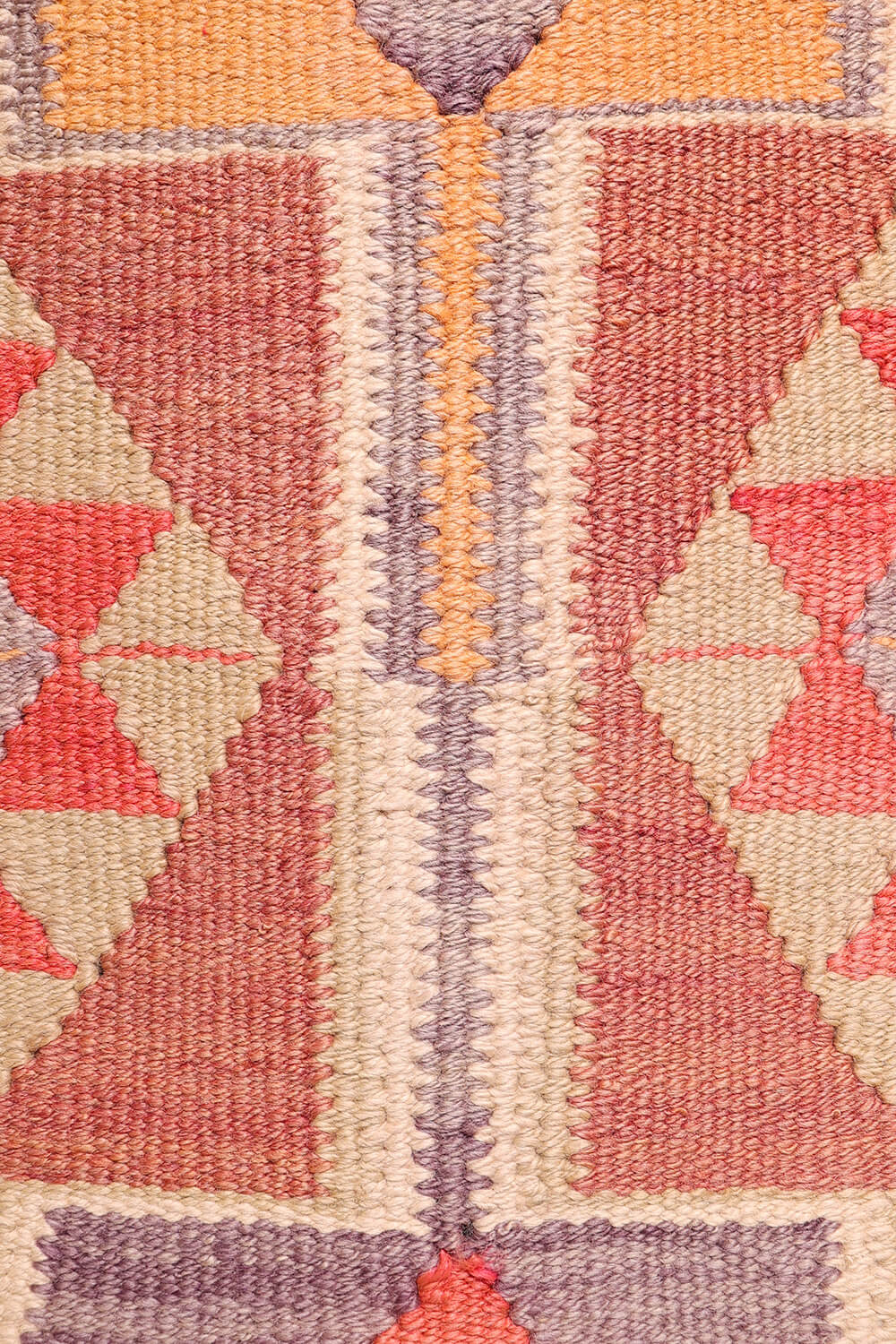 Kilim de pasilllo semi antiguo Herki kurdo, Irak. 392x90 cms - Imagen 5