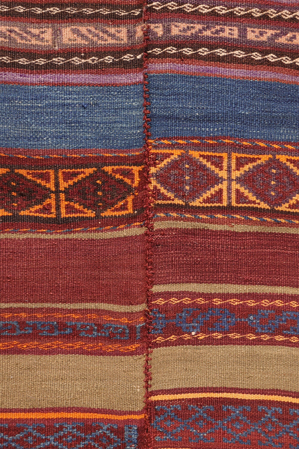 Semi-antique Taimani Aimaq Baluch kilim from Afghanistan. 220x160 cms - Image 3