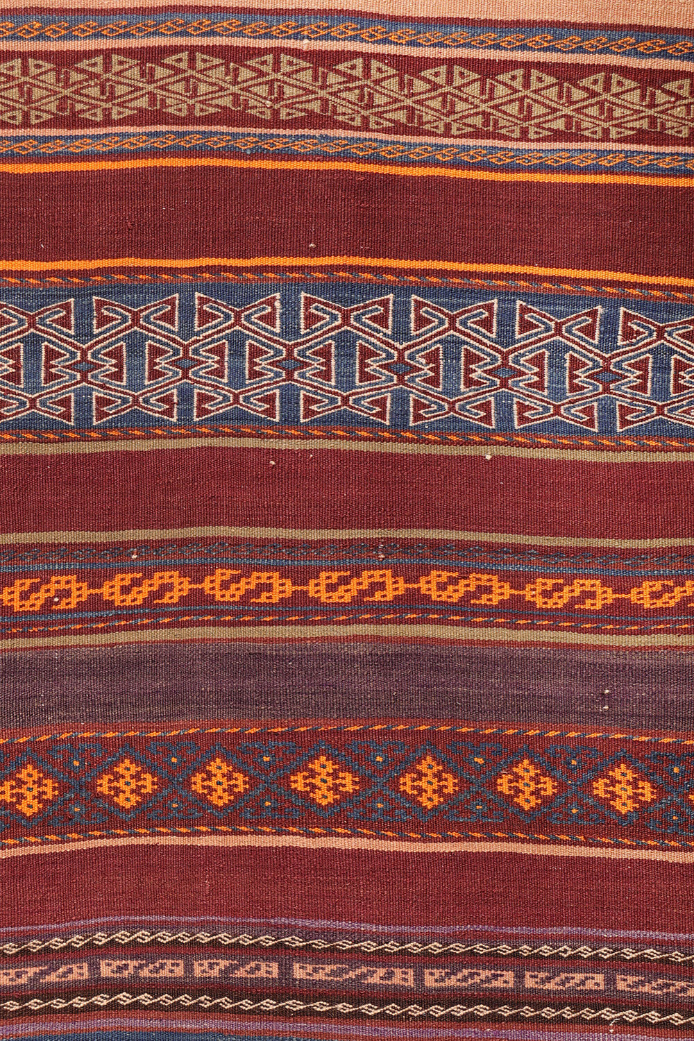 Semi-antique Taimani Aimaq Baluch kilim from Afghanistan. 220x160 cms - Image 4