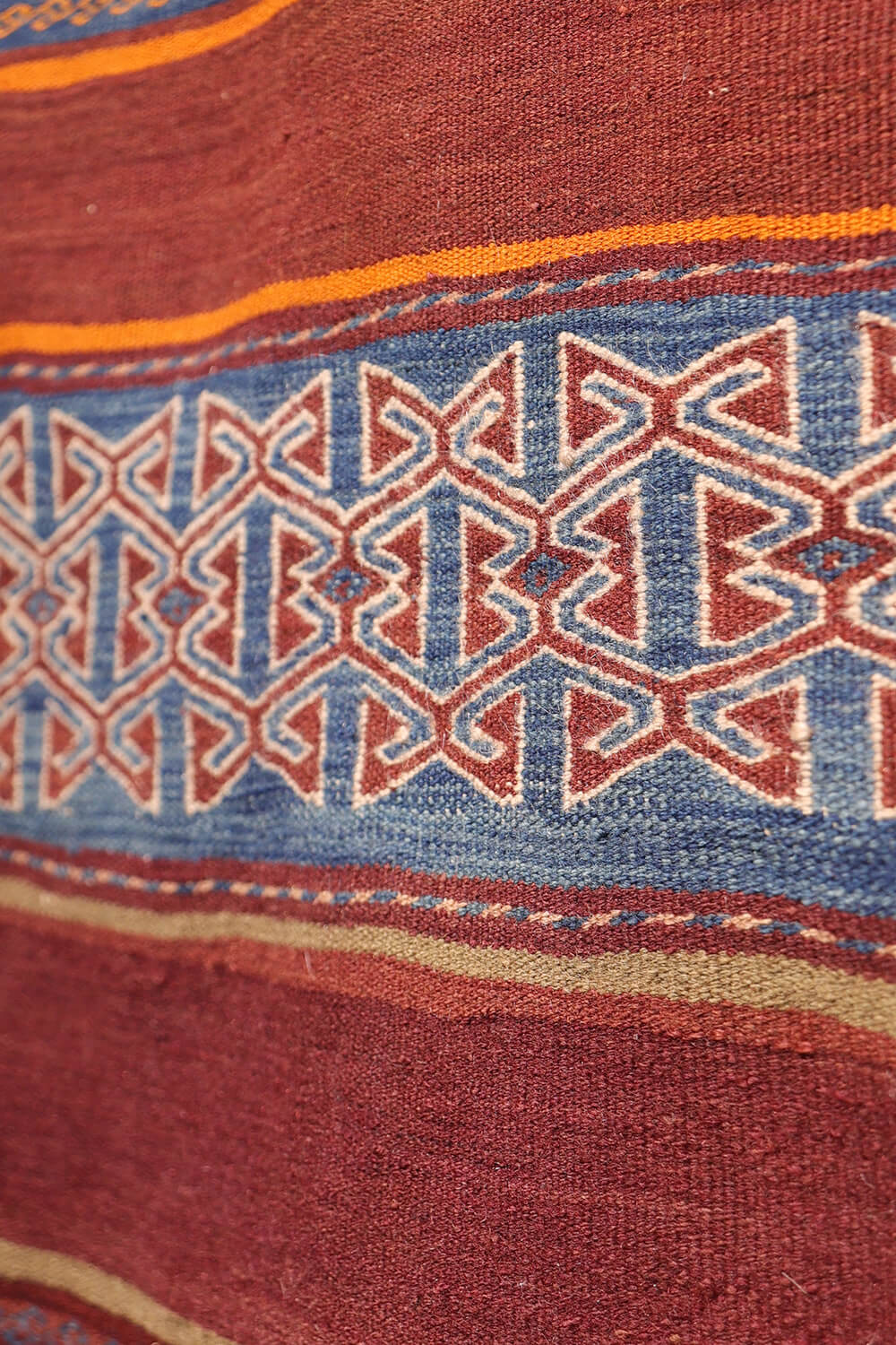 Semi-antique Taimani Aimaq Baluch kilim from Afghanistan. 220x160 cms - Image 7