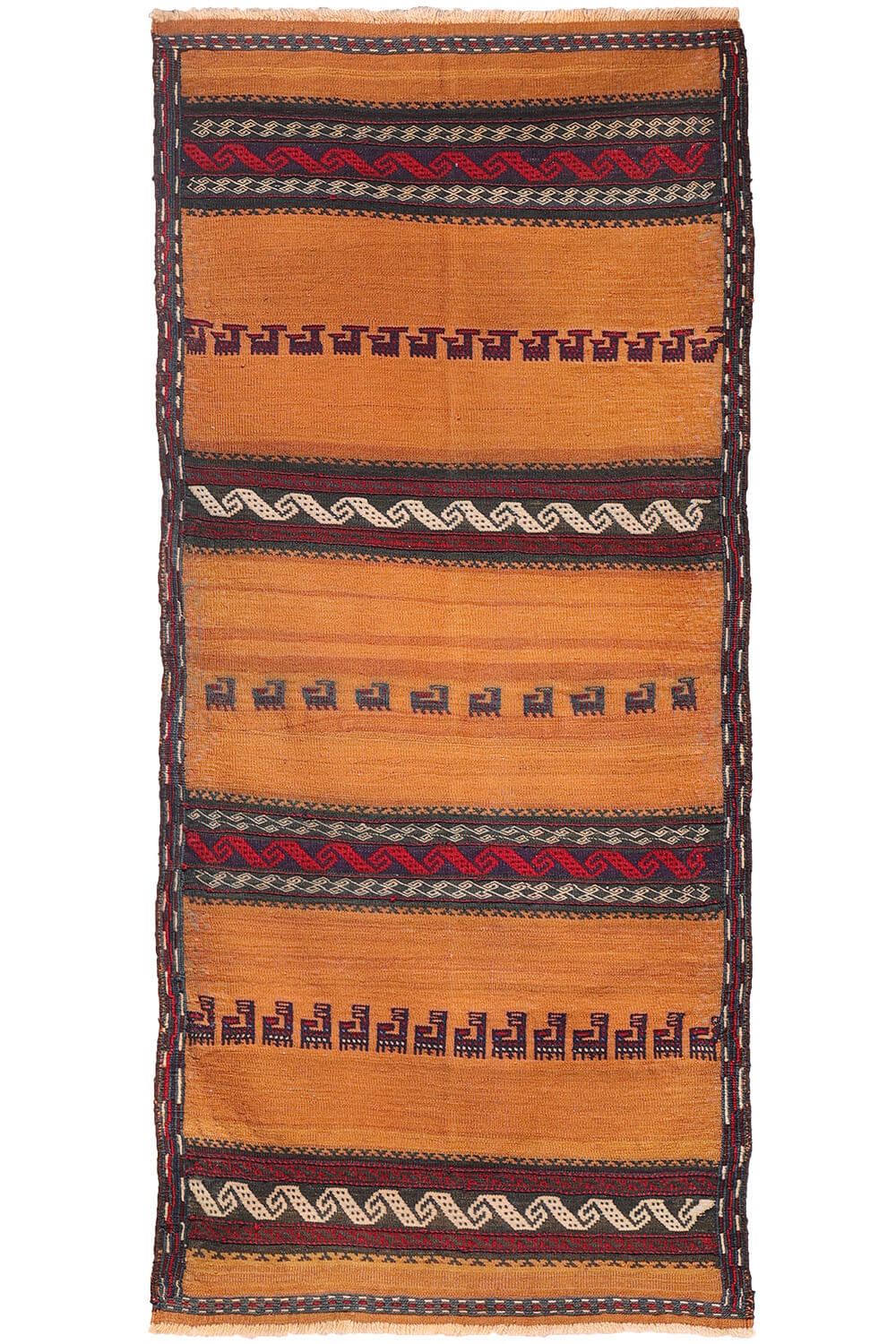 Semi-antique Baluch dasterkhan from Afghanistan. 175x80 cms - Image 2