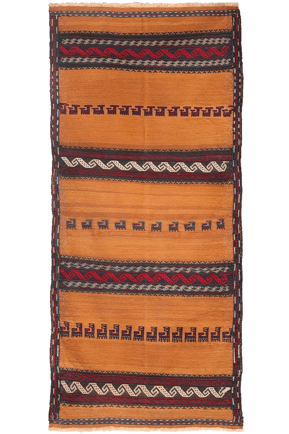 Semi-antique Baluch dasterkhan from Afghanistan. 175x80 cms - Image 9