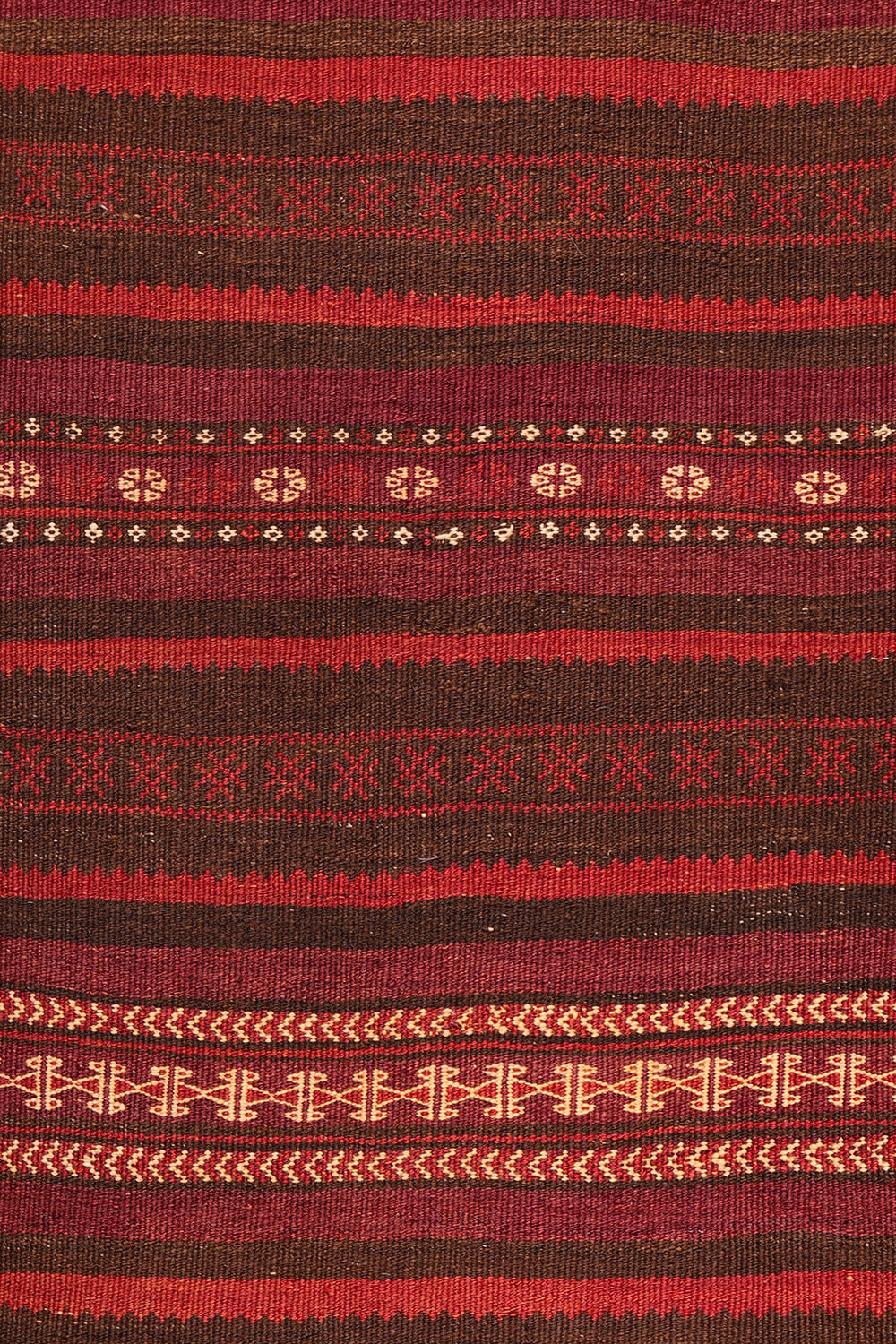 Kilim de pasillo Baluch semi antiguo, Afganistán. 348x78 cms - Imagen 3