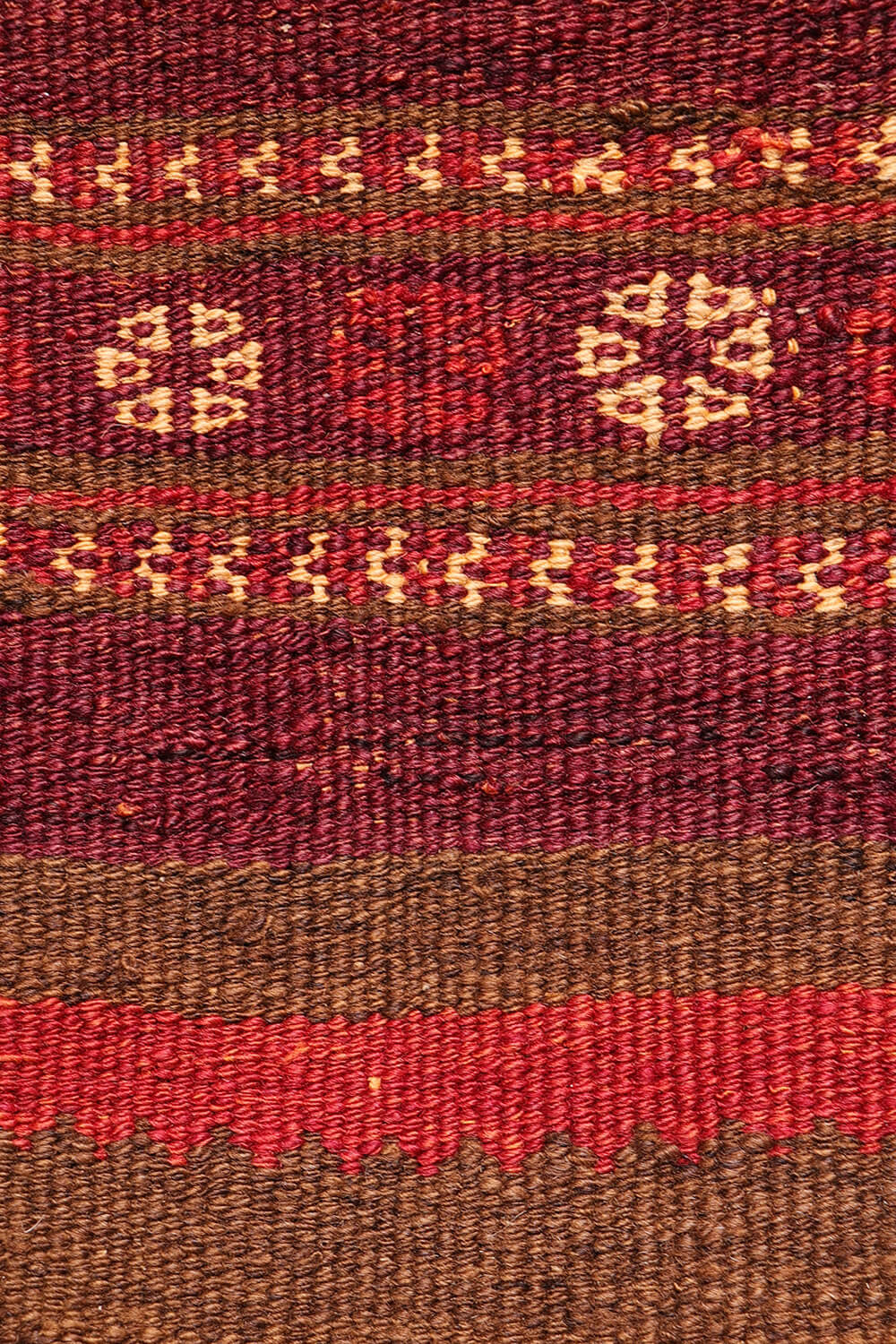 Kilim de pasillo Baluch semi antiguo, Afganistán. 348x78 cms - Imagen 5