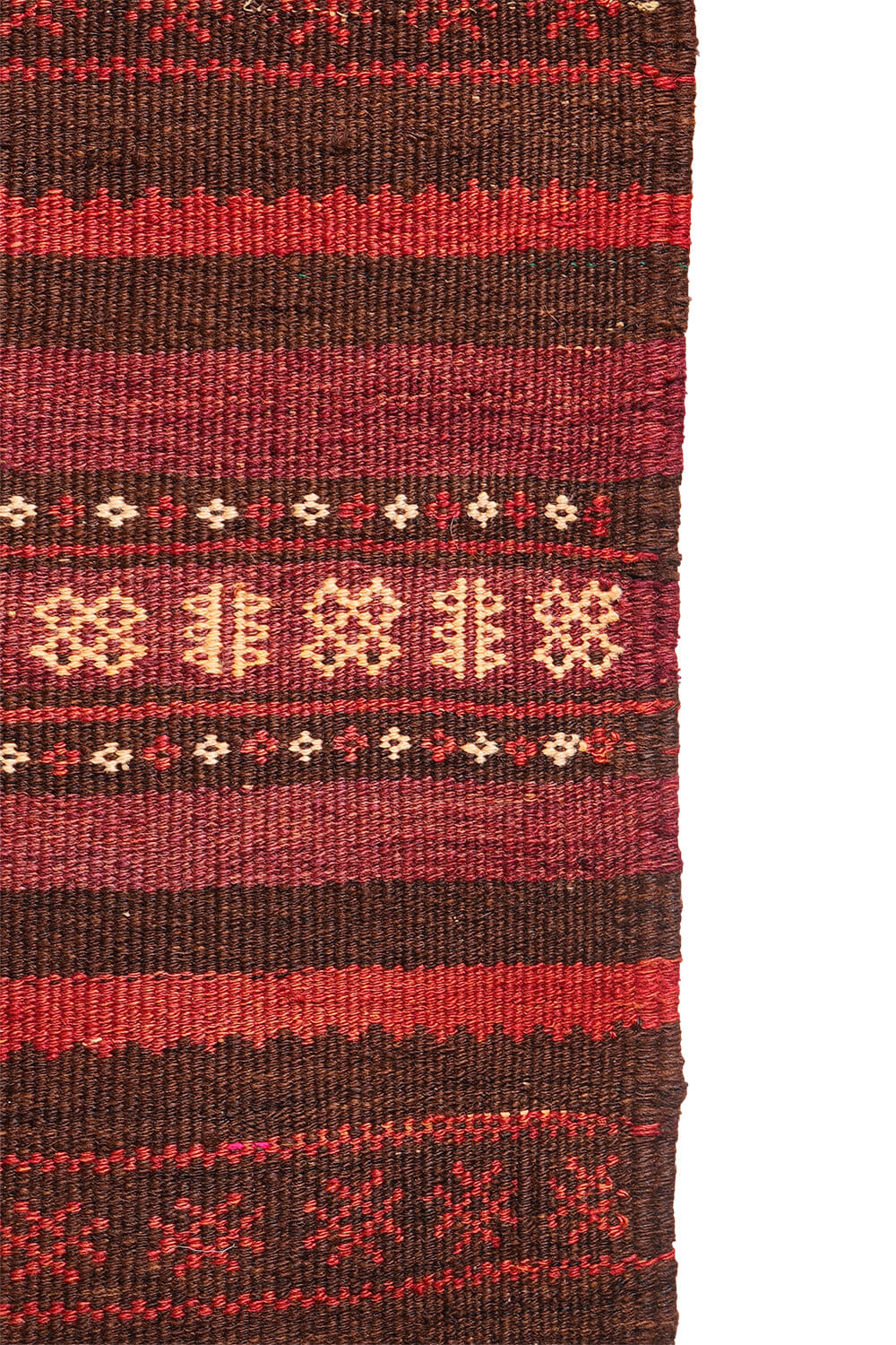 Kilim de pasillo Baluch semi antiguo, Afganistán. 348x78 cms - Imagen 7