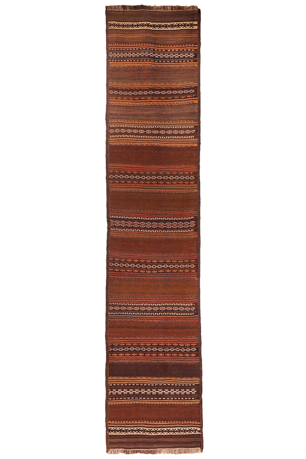 Kilim de pasillo Baluch antiguo, Afghanistan. 283x63 cms - Imagen 2