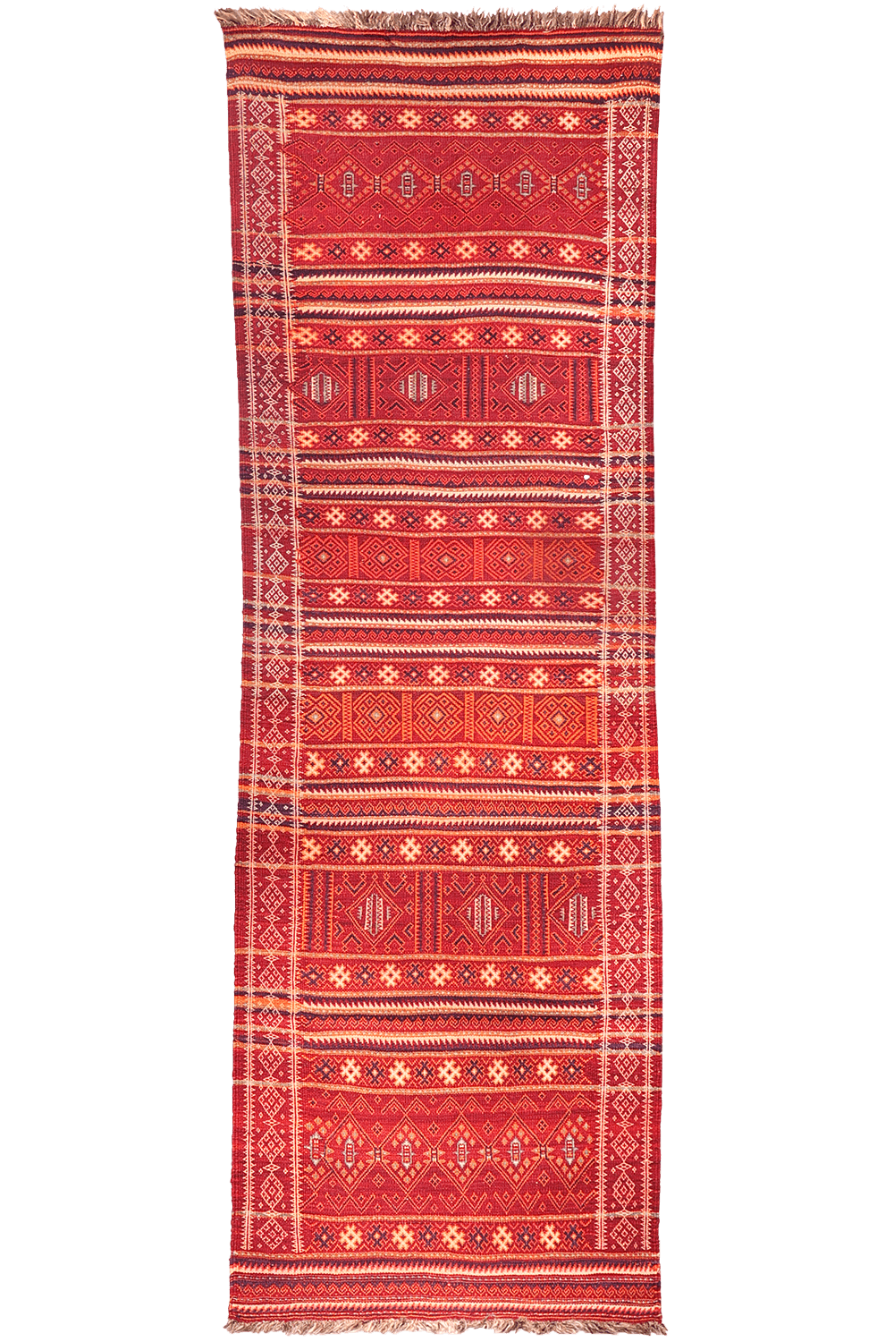 Kilim de pasillo vintage Serkhat Baluch, Afganistán. 298x95 cms - Imagen 10