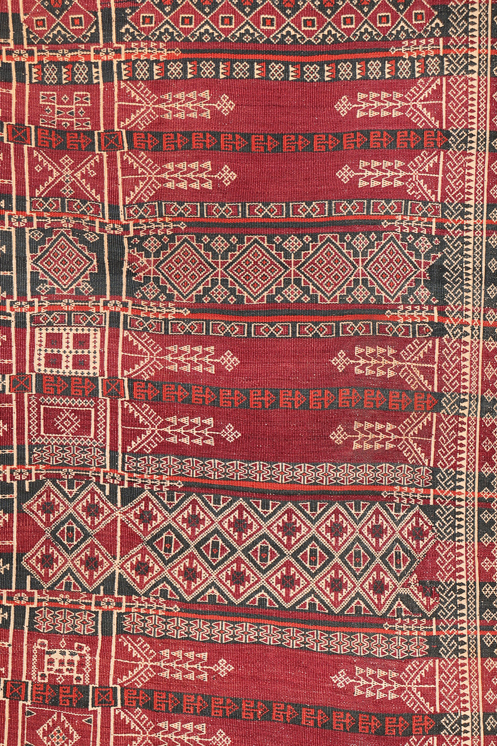 Antique Serkhat Baluch Shaffi kilim from Afghanistan. 378x100 cms - Image 10