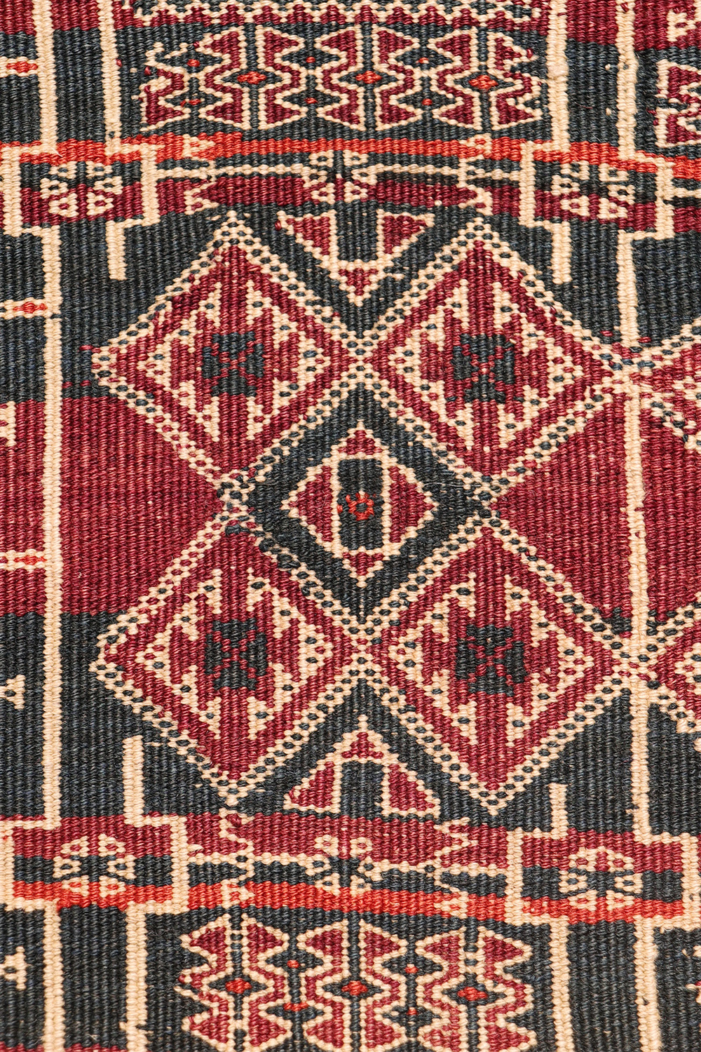 Antique Serkhat Baluch Shaffi kilim from Afghanistan. 378x100 cms - Image 9