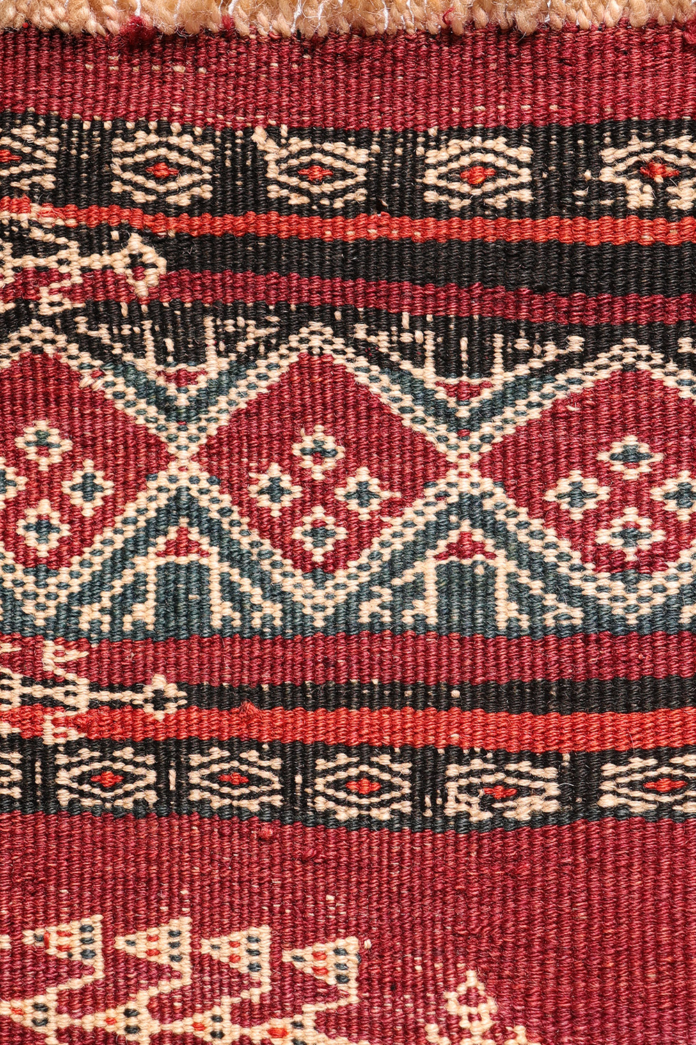 Antique Serkhat Baluch Shaffi kilim from Afghanistan. 378x100 cms - Image 6
