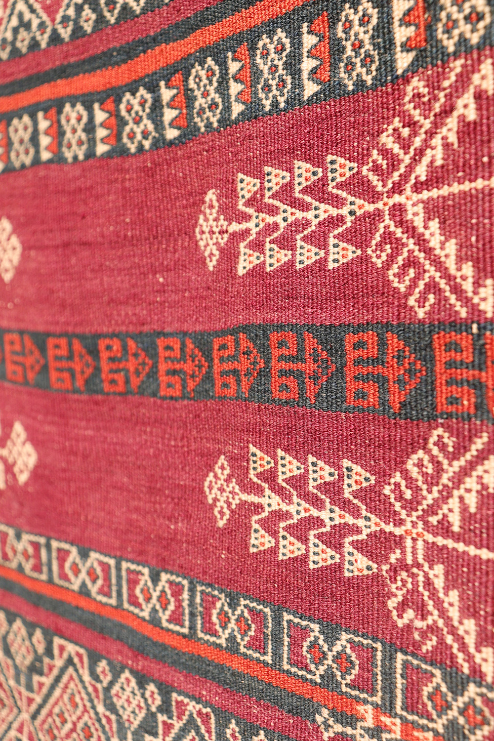 Antique Serkhat Baluch Shaffi kilim from Afghanistan. 378x100 cms - Image 5