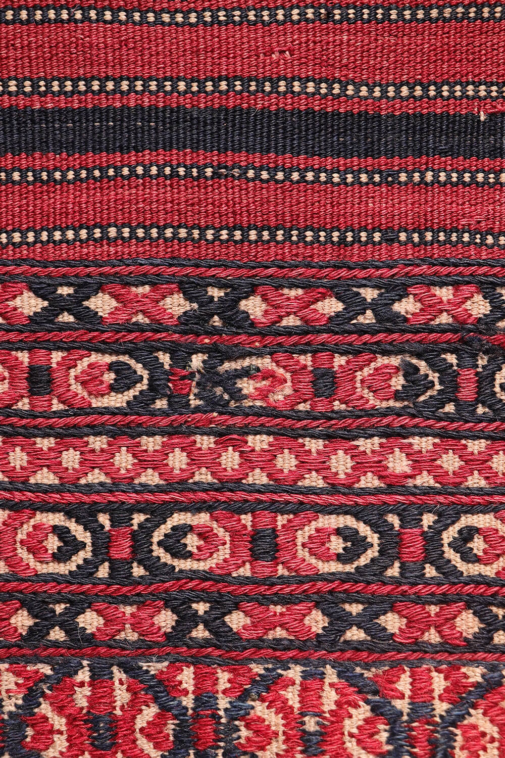 Kilim antiguo turcomano muy largo para pasillo, Turkmenistán. 1020x90 cms - Imagen 5