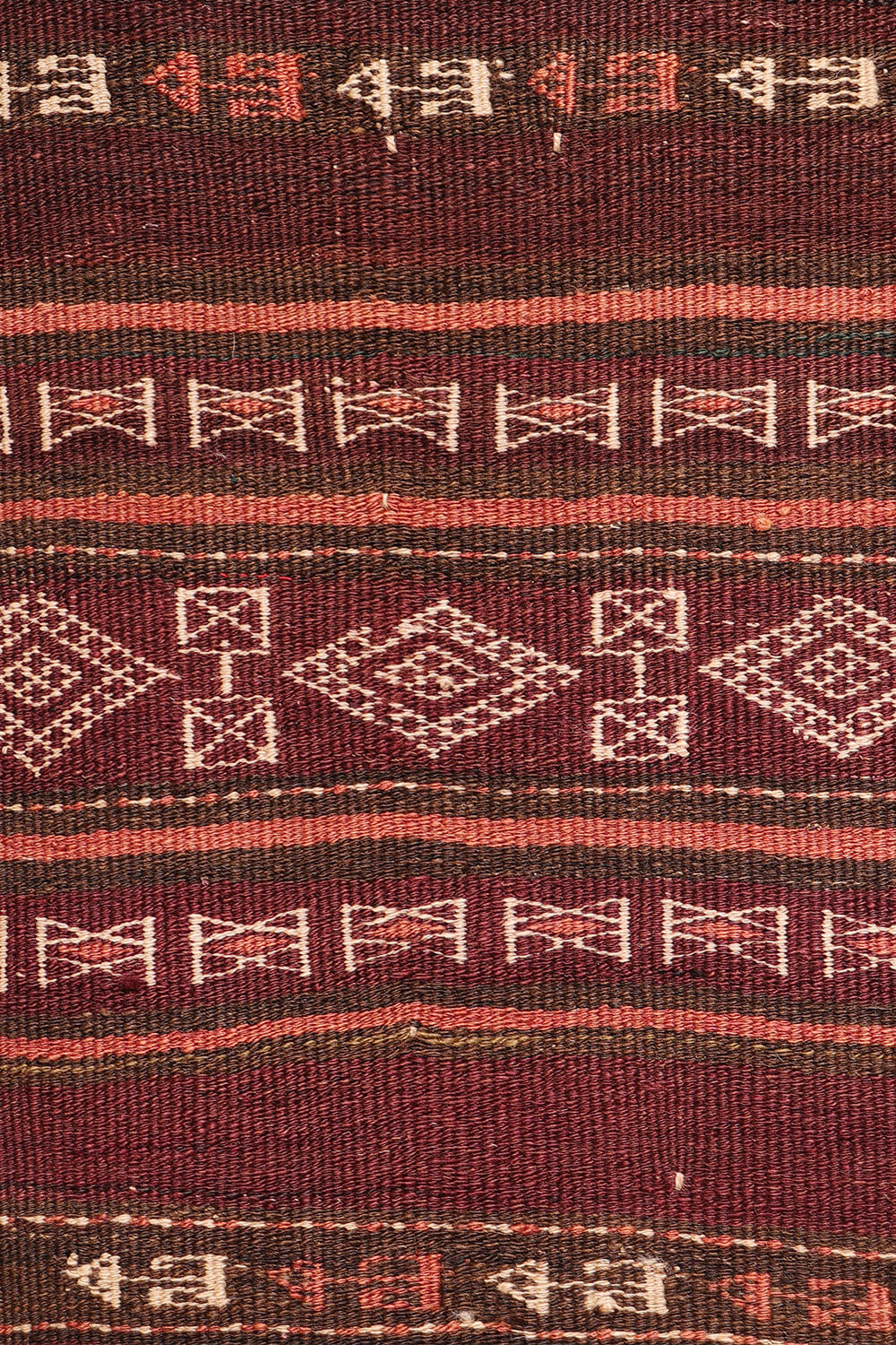 Semi-antique Serkhat Baluch Shaffi kilim runner from Afghanistan. 273x94 cms - Image 4