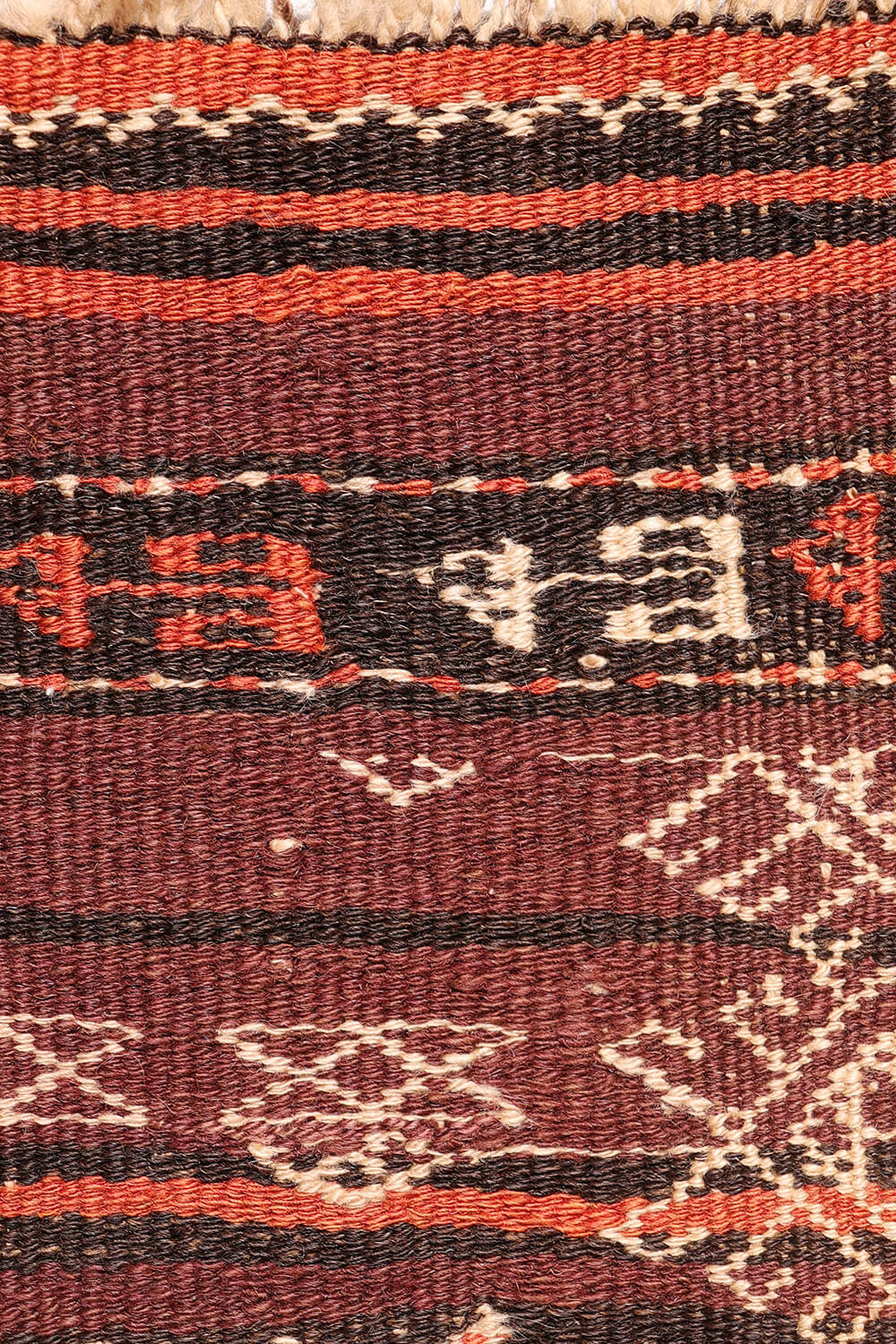 Semi-antique Serkhat Baluch Shaffi kilim runner from Afghanistan. 273x94 cms - Image 6