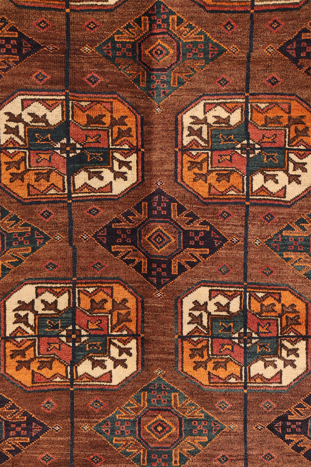 Antique Baluch rug from Afghanistan. 247x125 cms - Image 3