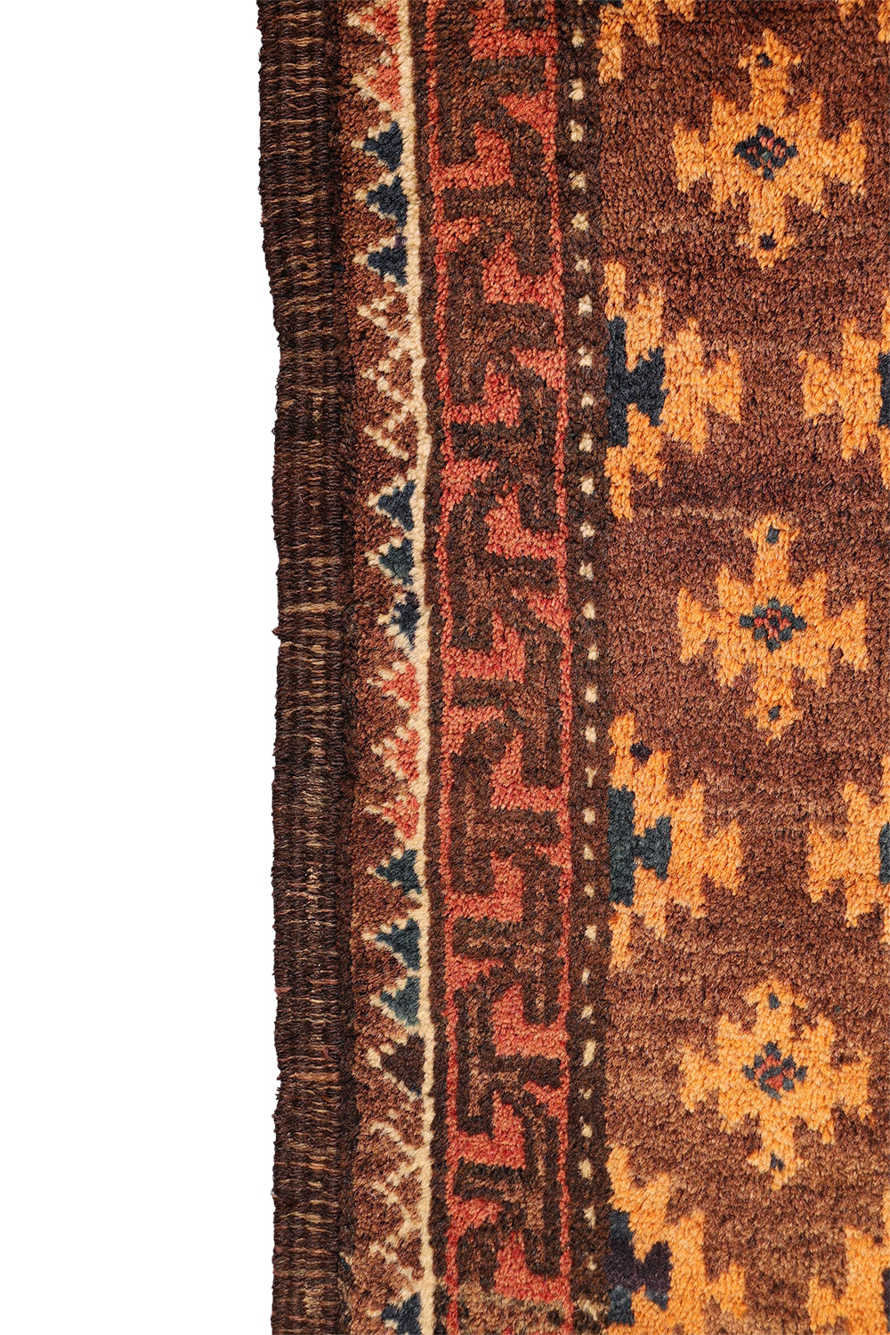 Antique Baluch rug from Afghanistan. 247x125 cms - Image 11