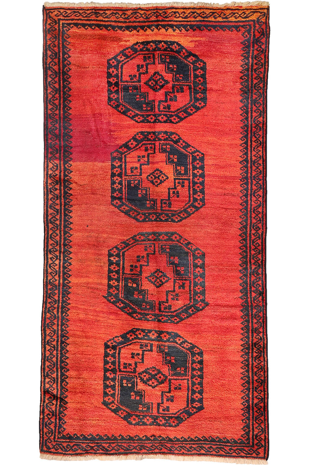 Alfombra Baluch semi antigua. 261x128 cms - Imagen 2