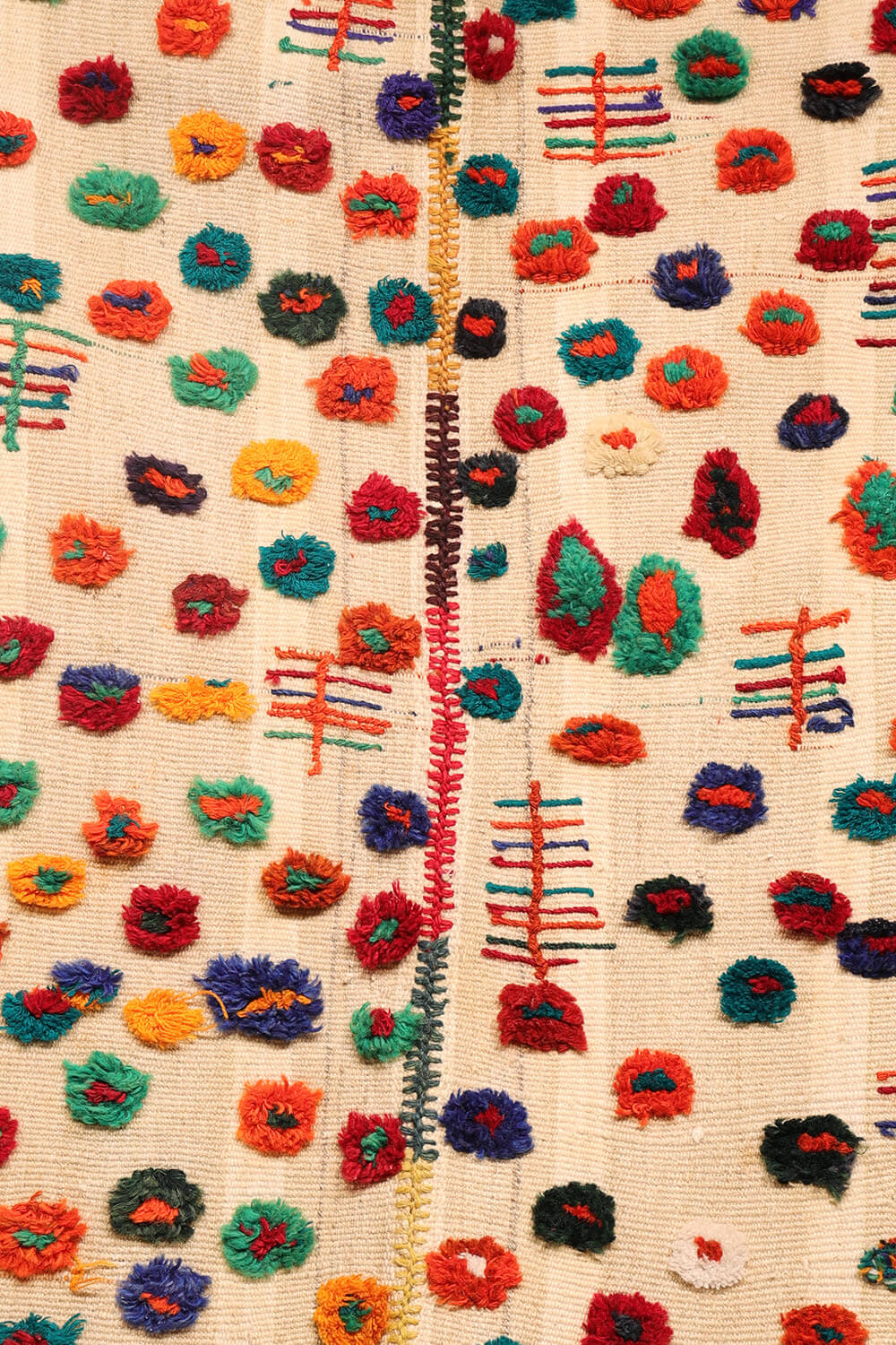 Semi-antique Qashqai palas kilim from Iran. 218x150 cms - Image 3