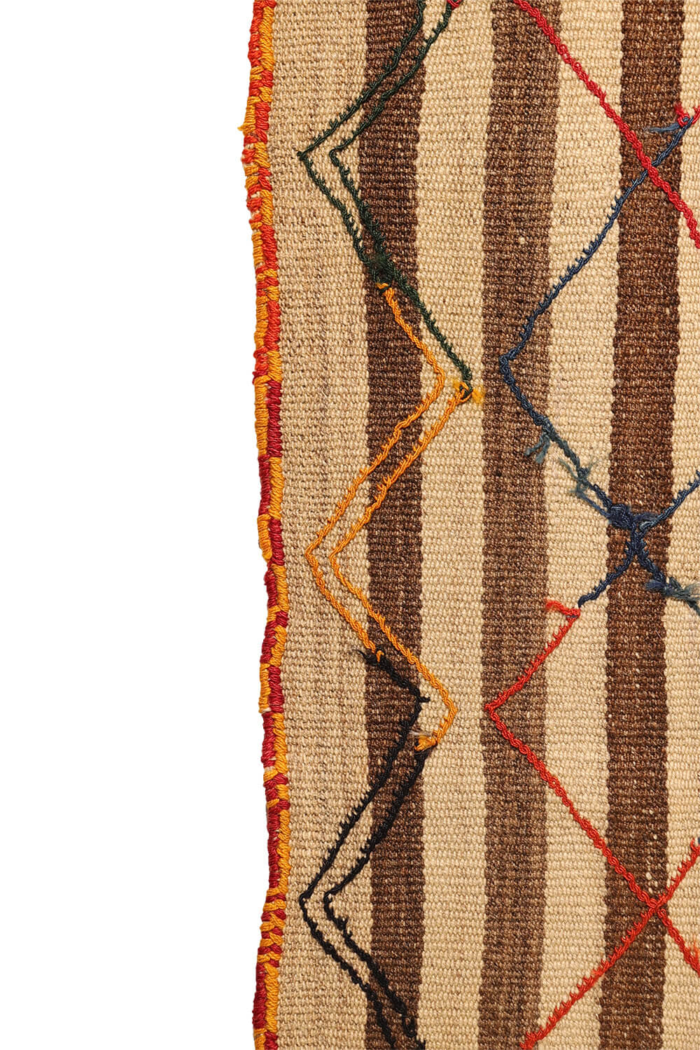 Semi-antique Qashqai palas kilim from Iran. 208x157 cms - Image 7