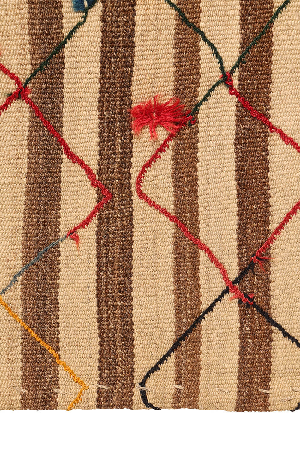 Semi-antique Qashqai palas kilim from Iran. 208x157 cms - Image 8