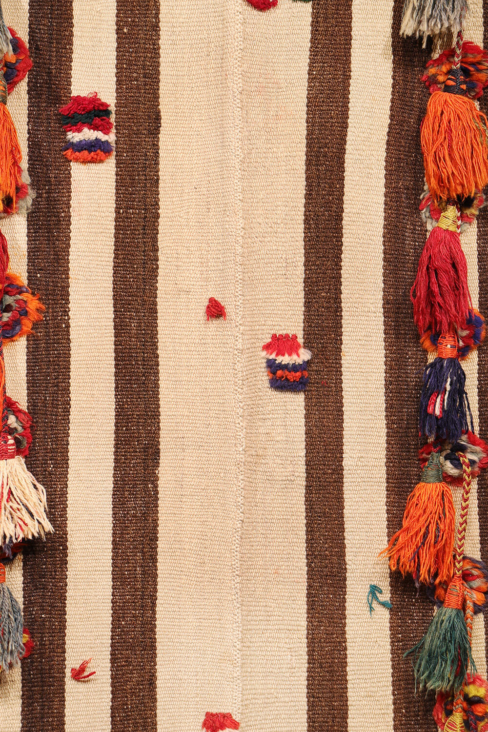 Semi-antique Qashqai palas kilim from Iran. 210x110 cms - Image 3