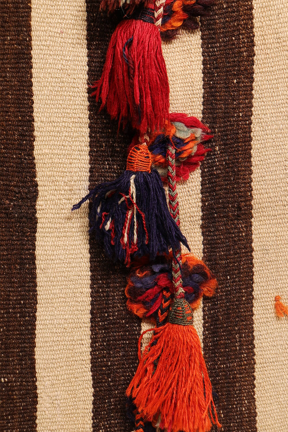 Semi-antique Qashqai palas kilim from Iran. 210x110 cms - Image 4
