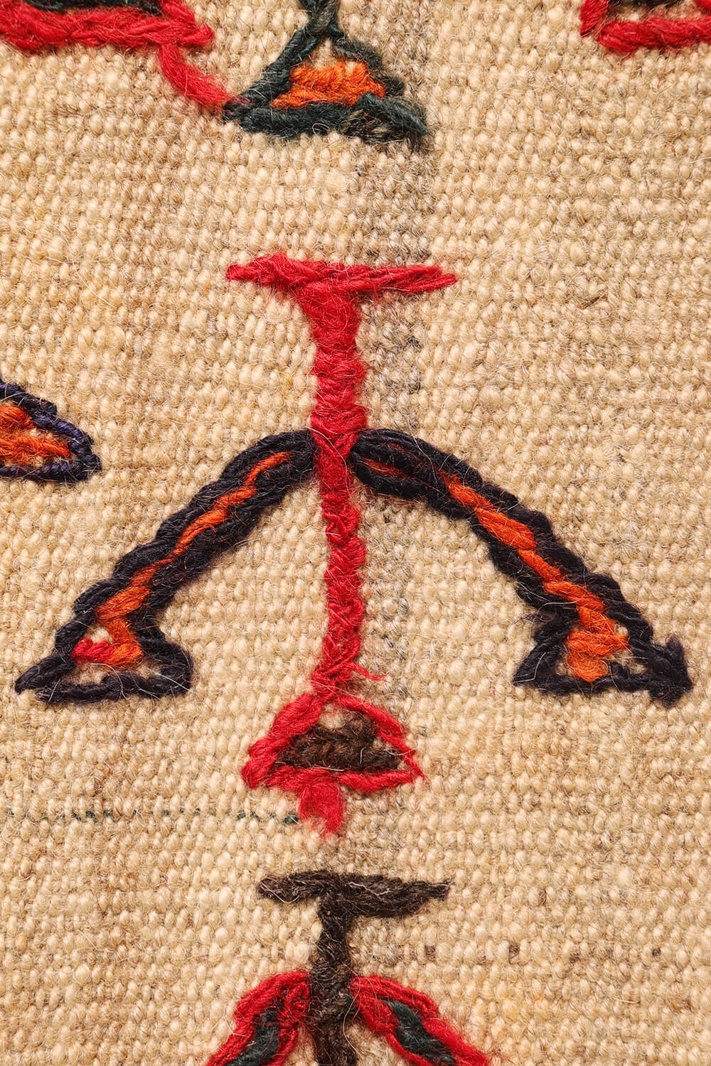 Semi-antique Qashqai kilim from Iran. 230x172 cms - Image 4