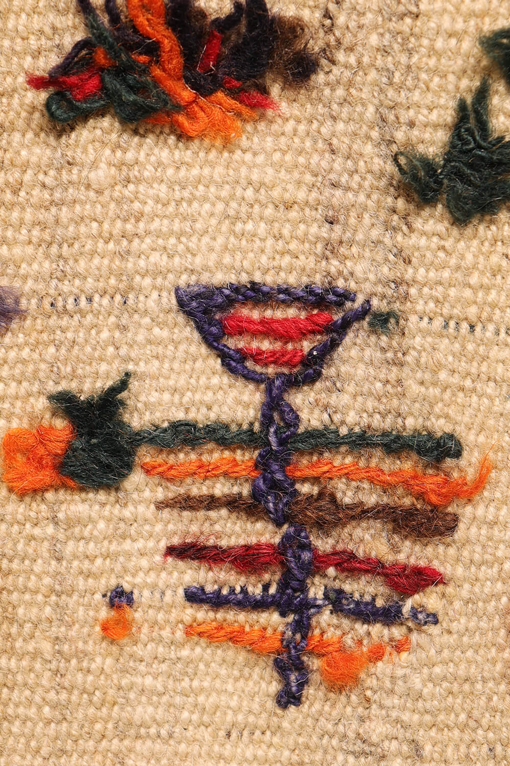 Semi-antique Qashqai kilim from Iran. 230x172 cms - Image 6