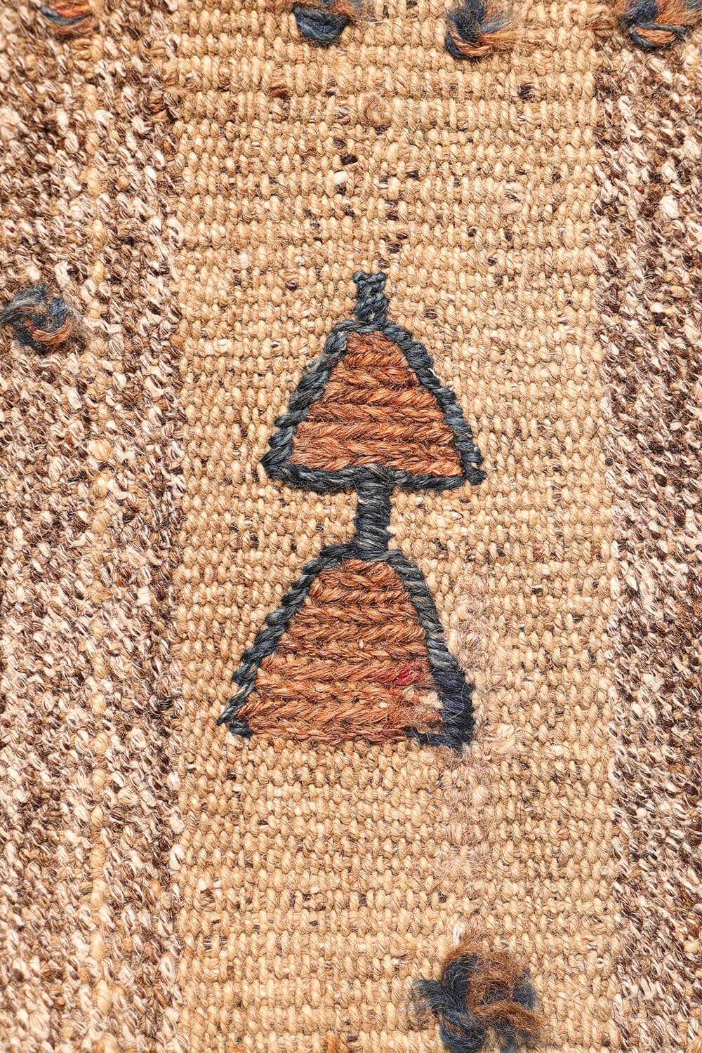 Semi-antique Qashqai palas kilim from Iran. 185x146 cms - Image 5