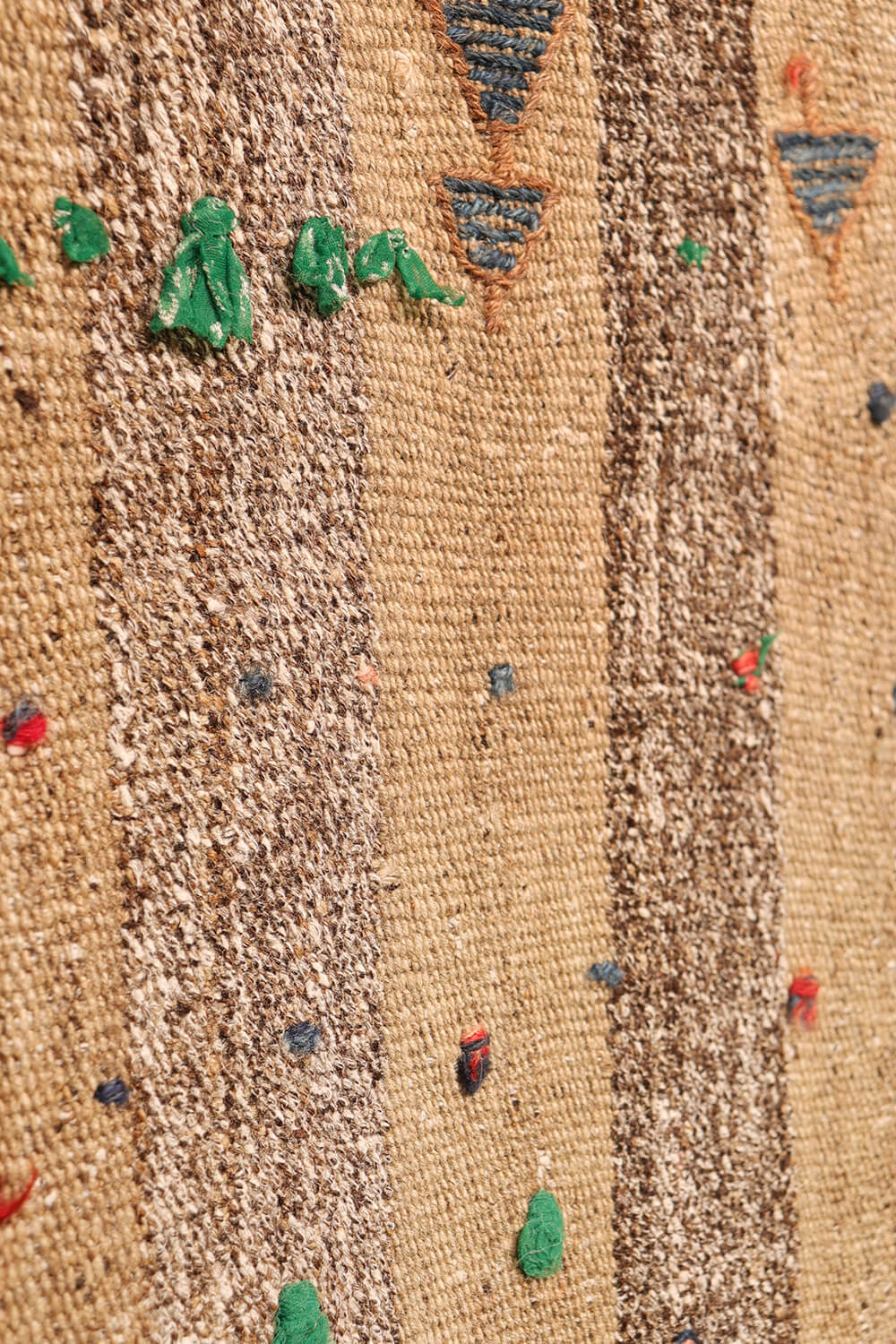 Semi-antique Qashqai palas kilim from Iran. 185x146 cms - Image 6