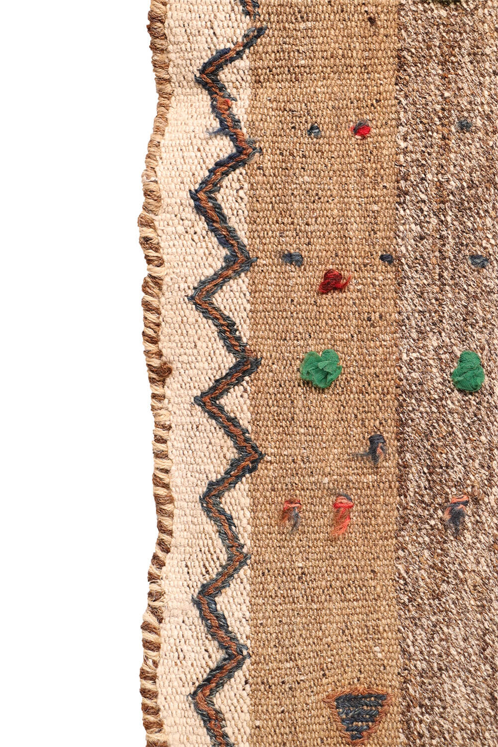 Semi-antique Qashqai palas kilim from Iran. 185x146 cms - Image 7