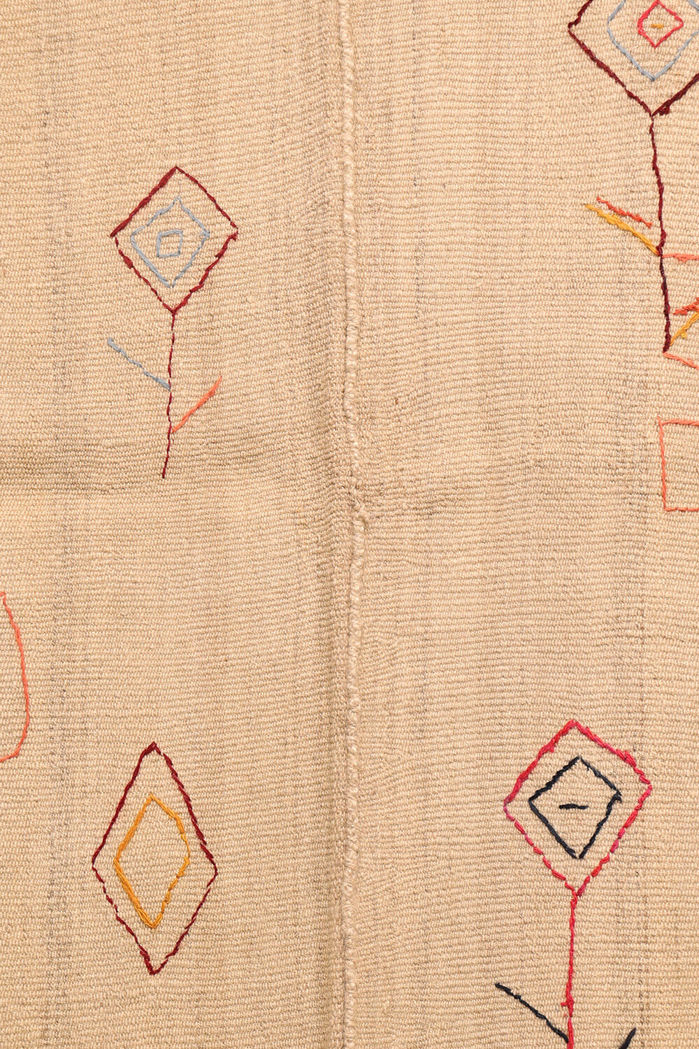 Vintage Qashqai palas kilim from Iran. 207x147 cms - Image 3