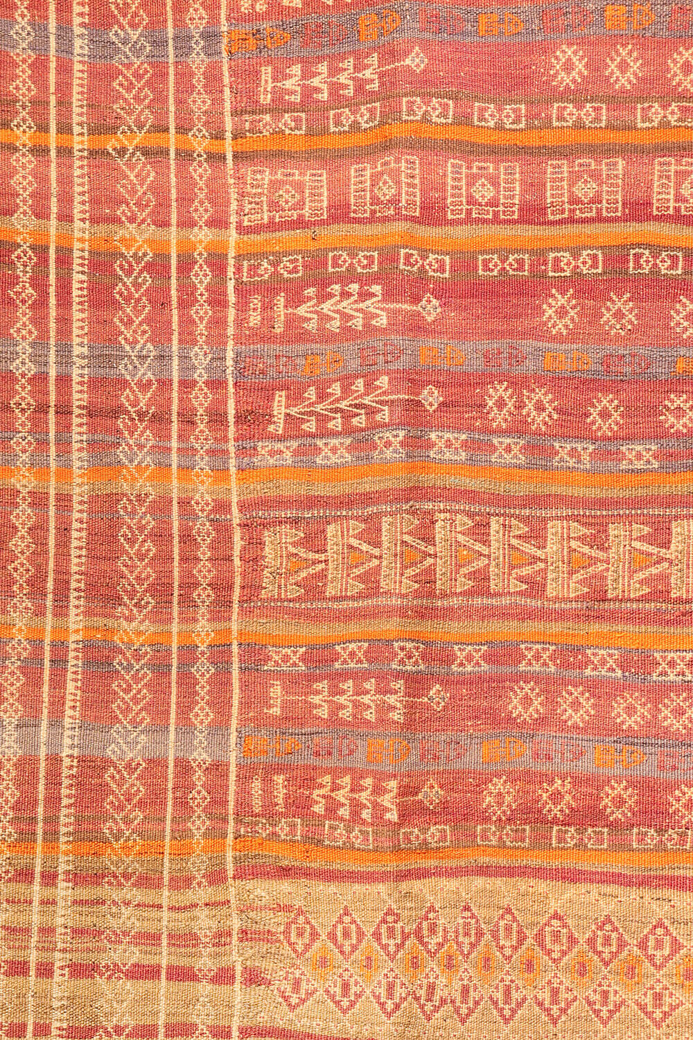 Kilim Shaffi semi antiguo Serkhat Baluch, Afganistán. 310x147 cms - Imagen 3