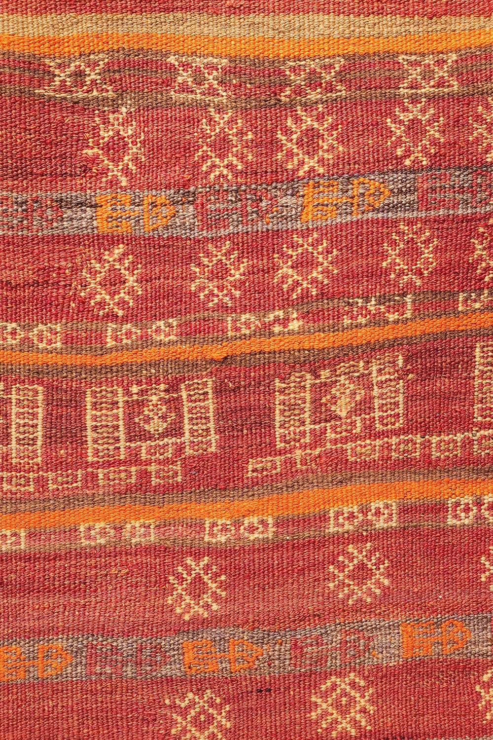 Kilim Shaffi semi antiguo Serkhat Baluch, Afganistán. 310x147 cms - Imagen 5