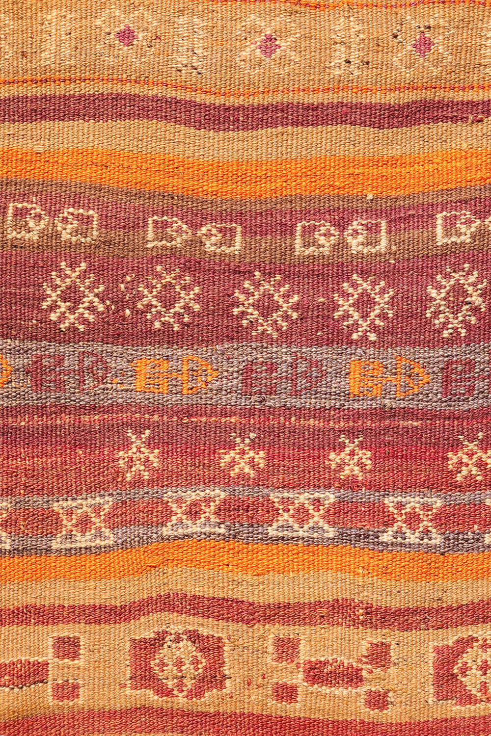 Kilim Shaffi semi antiguo Serkhat Baluch, Afganistán. 310x147 cms - Imagen 7