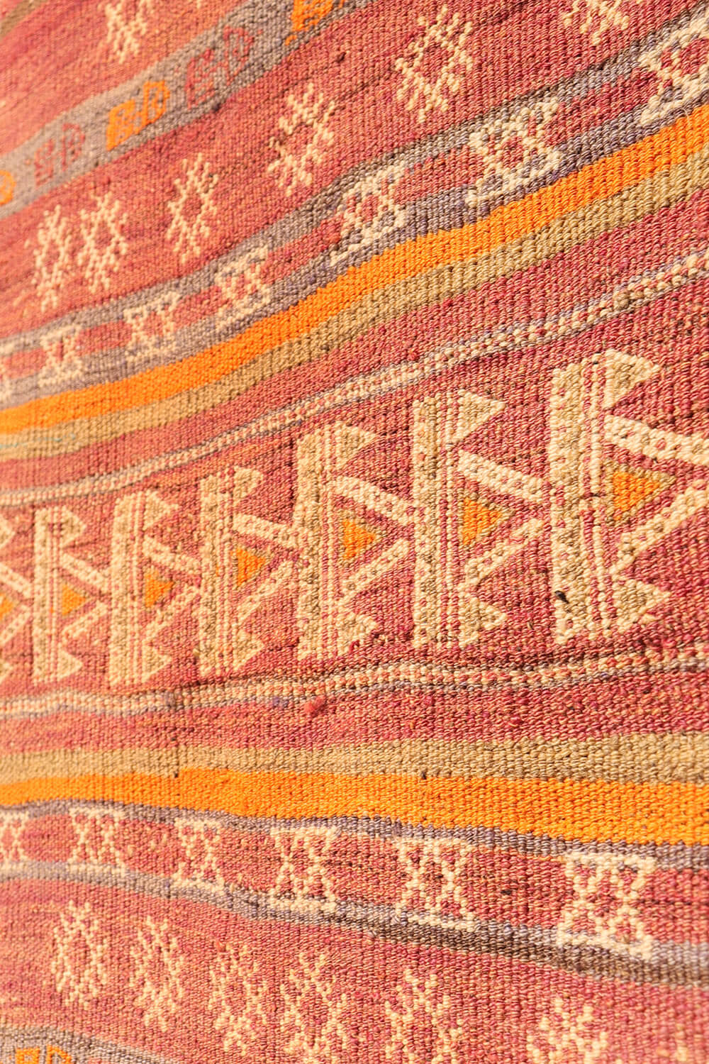 Kilim Shaffi semi antiguo Serkhat Baluch, Afganistán. 310x147 cms - Imagen 8